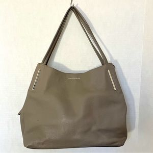 Vince Camuto Tan Leather Large Tote Purse